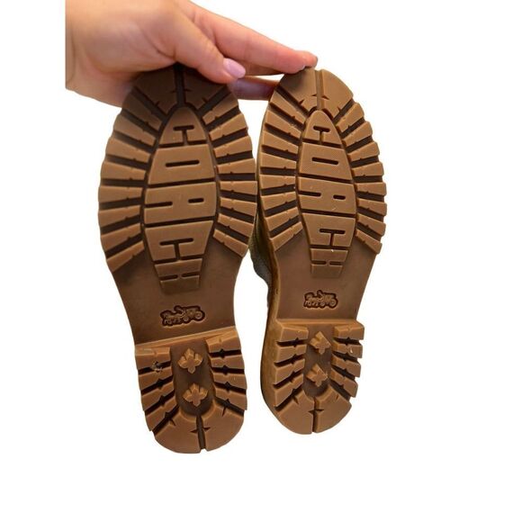 COACH Men's Desert Lace-Lace-Up Boot Tan Nuetral Sand Men's Size 8D - Picture 6 of 12